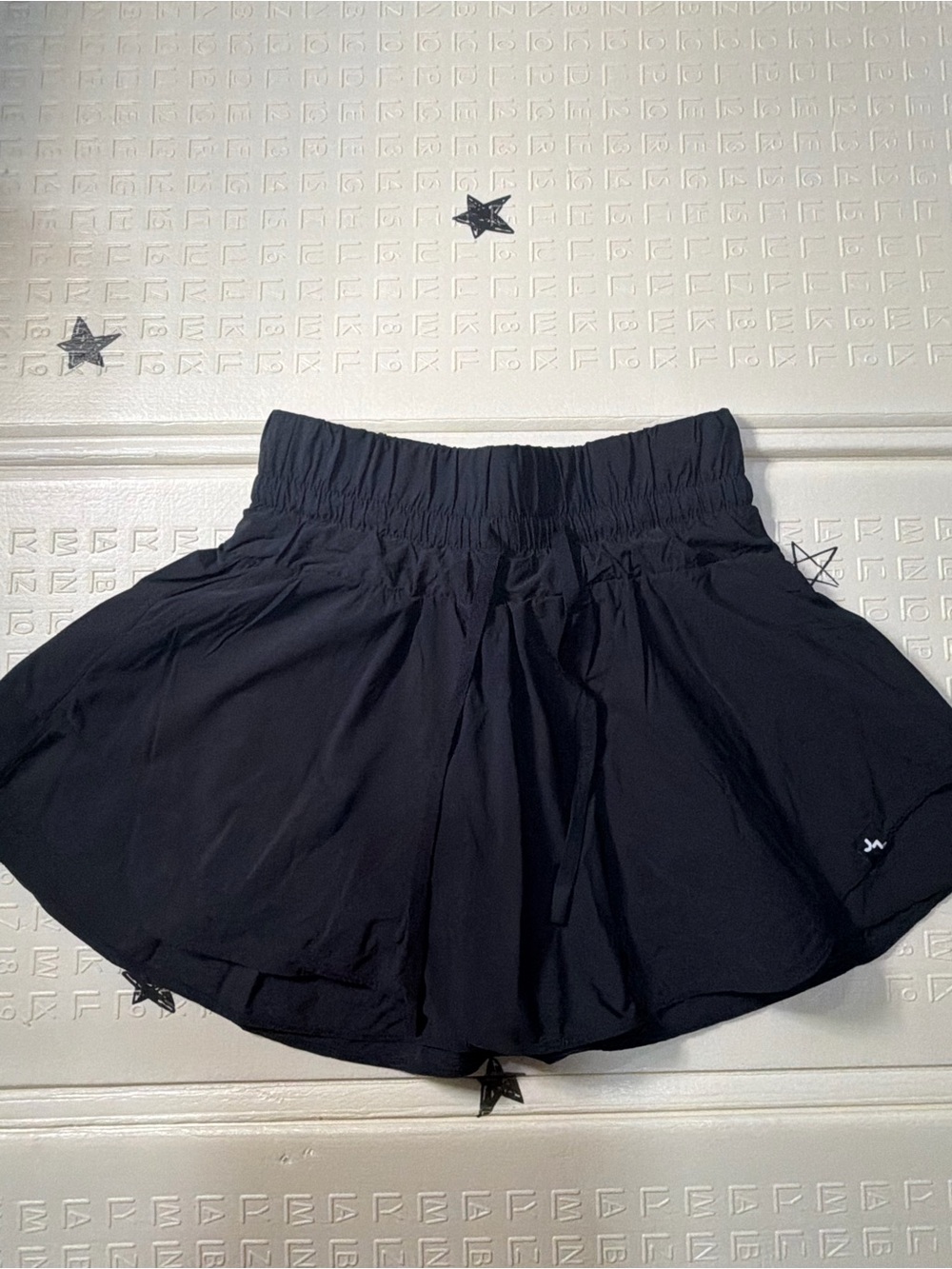 JoyLab Black Athletic Elastic-Waist Shorts
